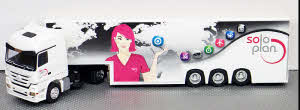 Soloplan  MB Actros MP3 LH/Aerop. - Doppelstock-SZ