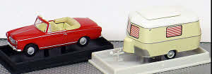 Peugeot 403 Cabrio mit Eriba