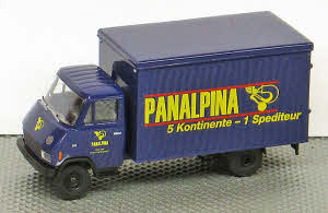 Steyr 590 Koffer-LKW Panalpina
