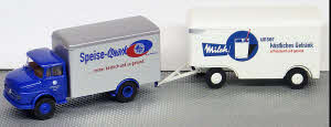 MB L 322 Koffer-Lastzug Milch