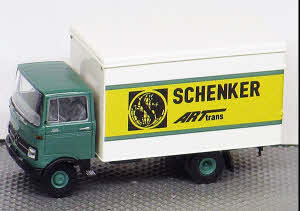 MB LP 608 Koffer-LKW Schenker Arttrans