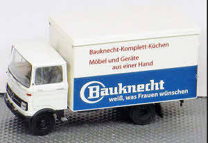 MB LP 608 Koffer-LKW Bauknecht
