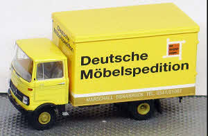 MB LP 608 Koffer-LKW DMS Marschall, Osnabrück