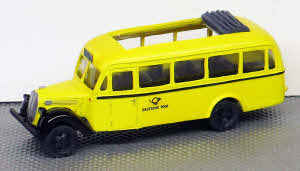 Ford G 917 T Bus mit geöffnetem Dach Deutsche Post